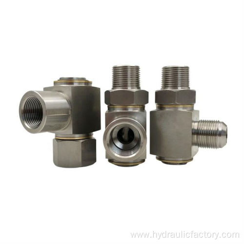 High Speed Right Angle High Pressure Swivel Fittings